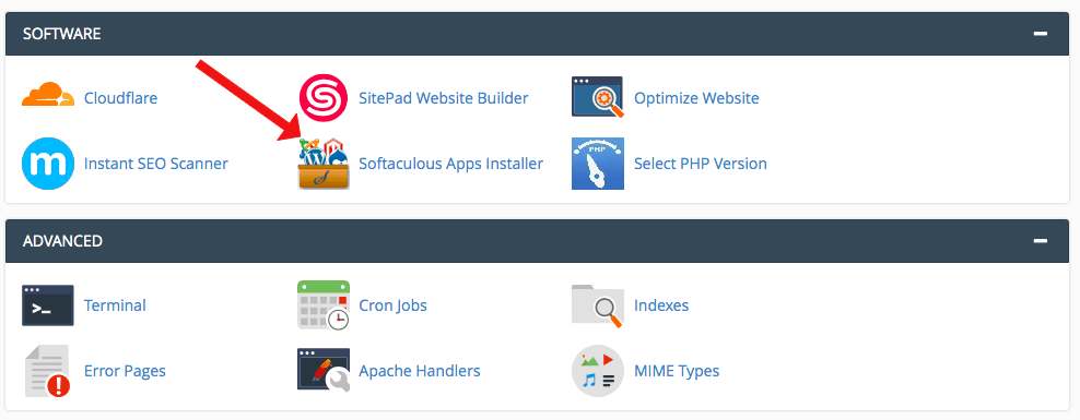 WordPress cPanel