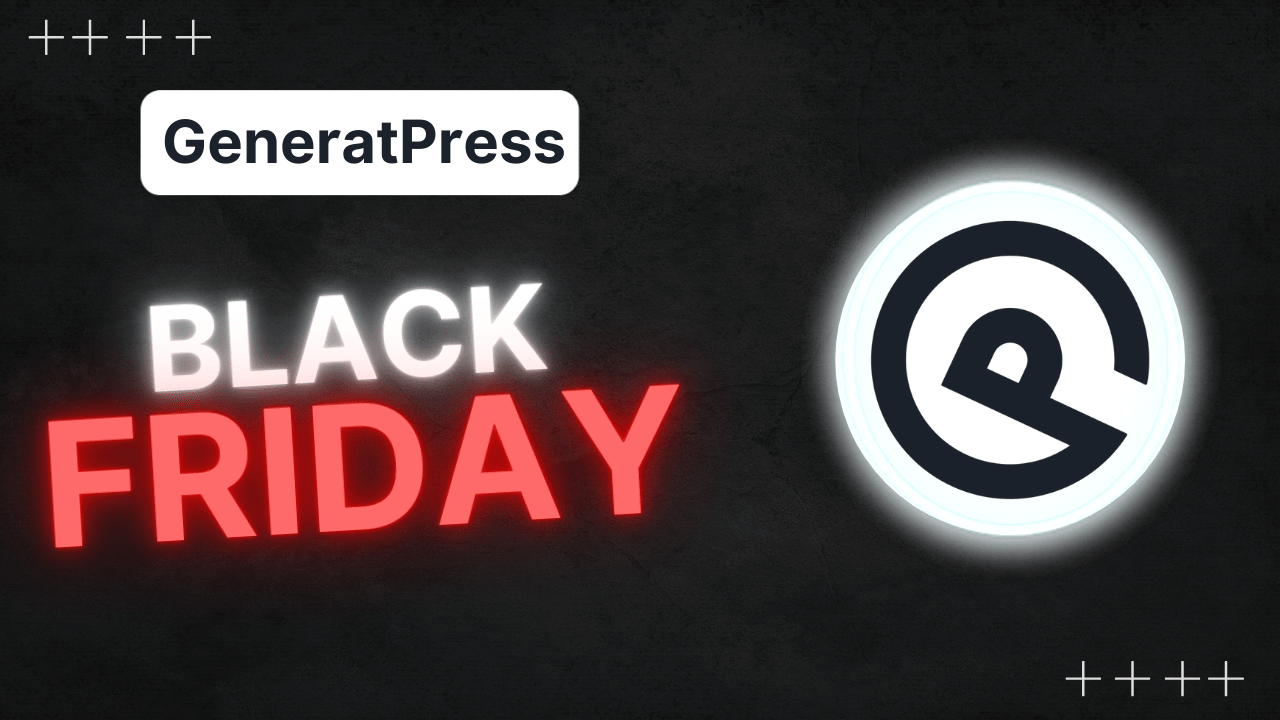 GeneratePress Black Friday Deal