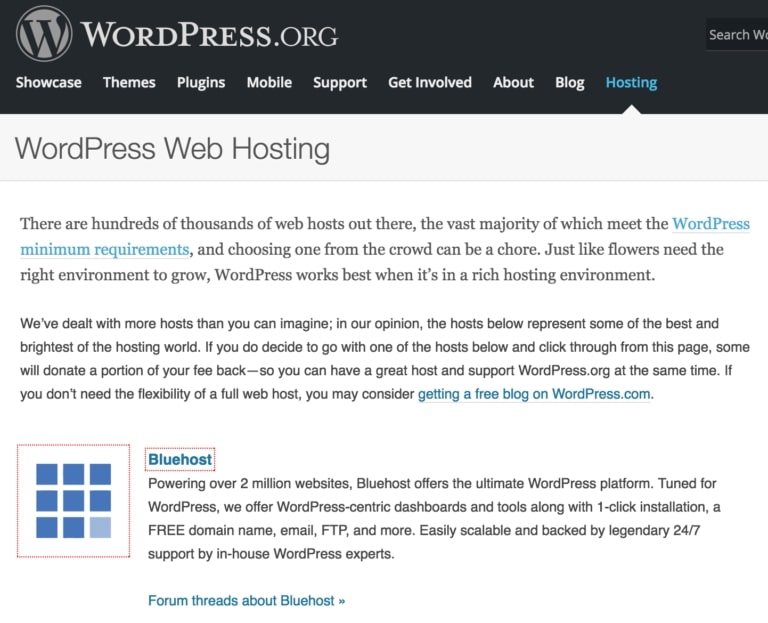 Bluehost-WordPress-Recommended