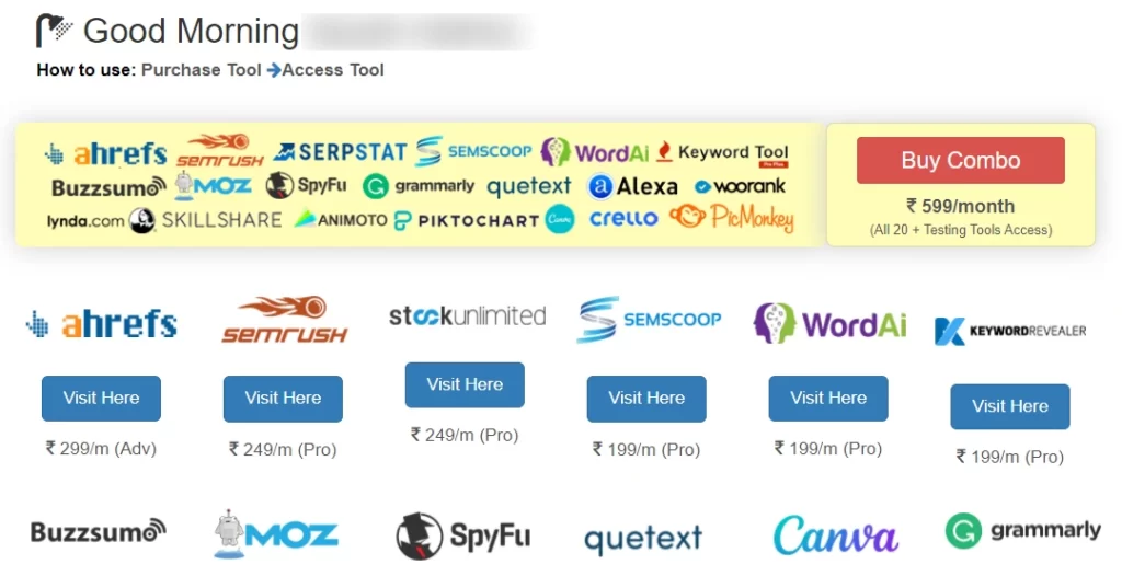 Dashboard-SeoToolAdda