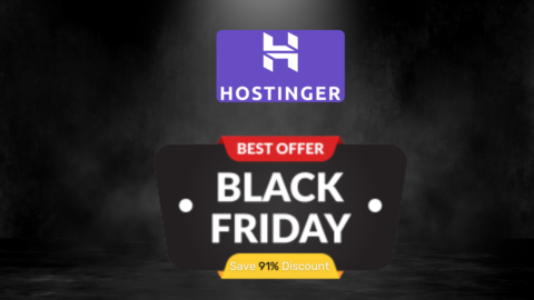 Hostinger Black Friday Deals