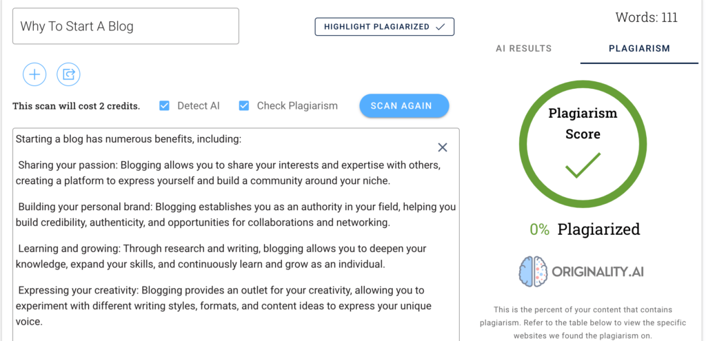 OriginalityAI plagiarism checker-min