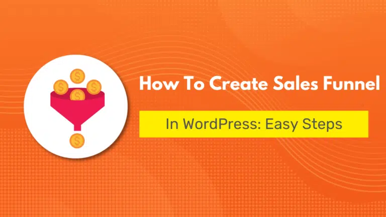 how to make sales funnel in wordpress